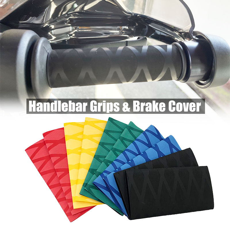 ユニバーサルオートバイ熱収縮グリップカバーノンスリップラバー - Handlebar Grip Heated のレビューと価格