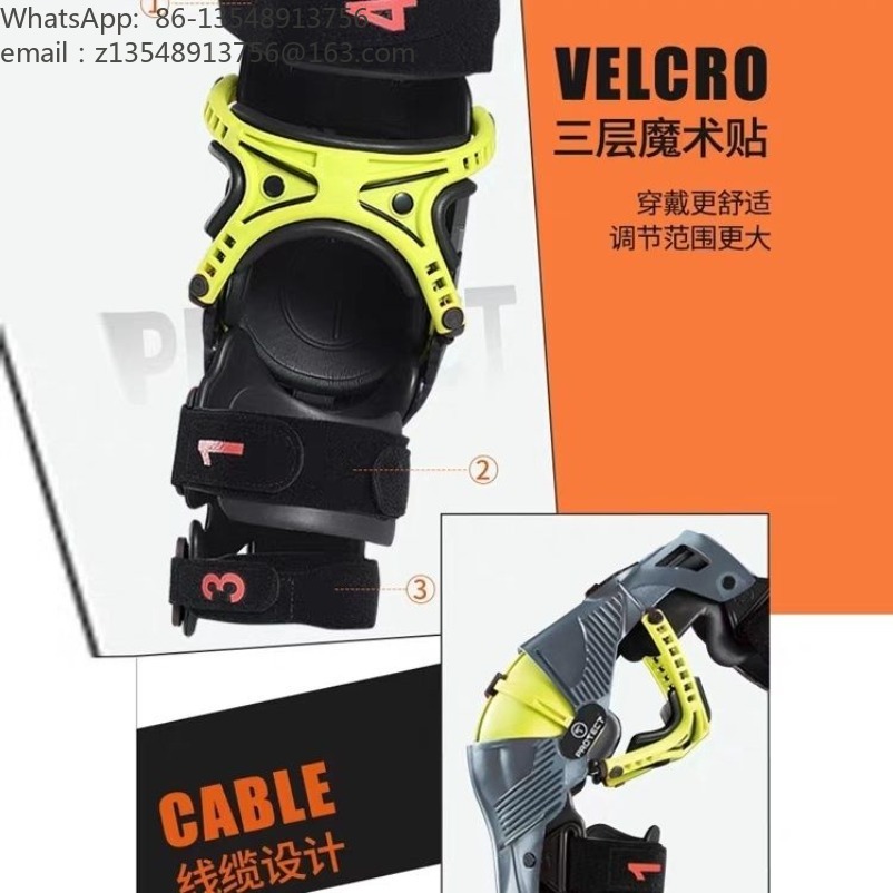 オフロードバイク用、膝を保護する外骨格型プロテクター。男性用 - Motorcycle Gear Mens のレビューと価格