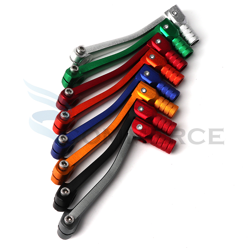 アルミ製折りたたみ式ギア付きバイク,モーターサイクル用,サイ - Motorcycle Gear Lever Extender のレビューと価格