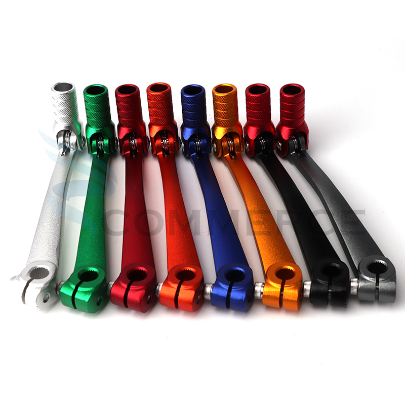 アルミ製折りたたみ式ギア付きバイク,モーターサイクル用,サイ - Motorcycle Gear Lever Extender のレビューと価格