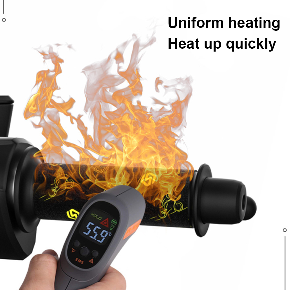 汎用12Vバイク用ヒーターグリップ、スノーモービル用ATVハ - Handlebar Grip Heated のレビューと価格